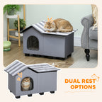 Outdoor cat house – image 3