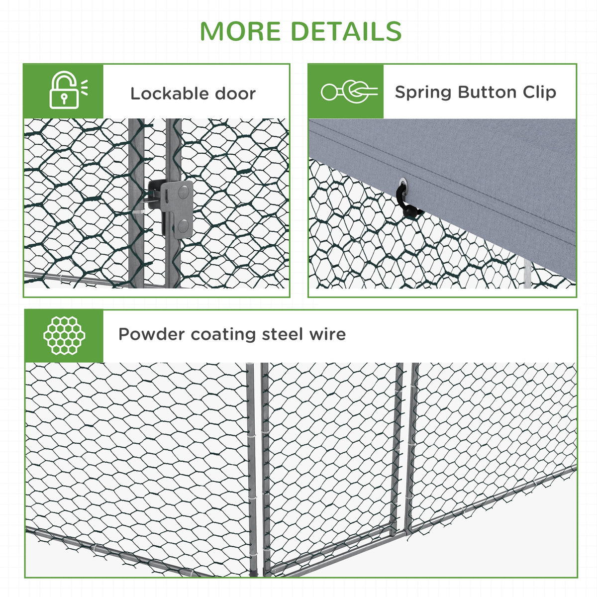 Chicken coop with outdoor run – image 3