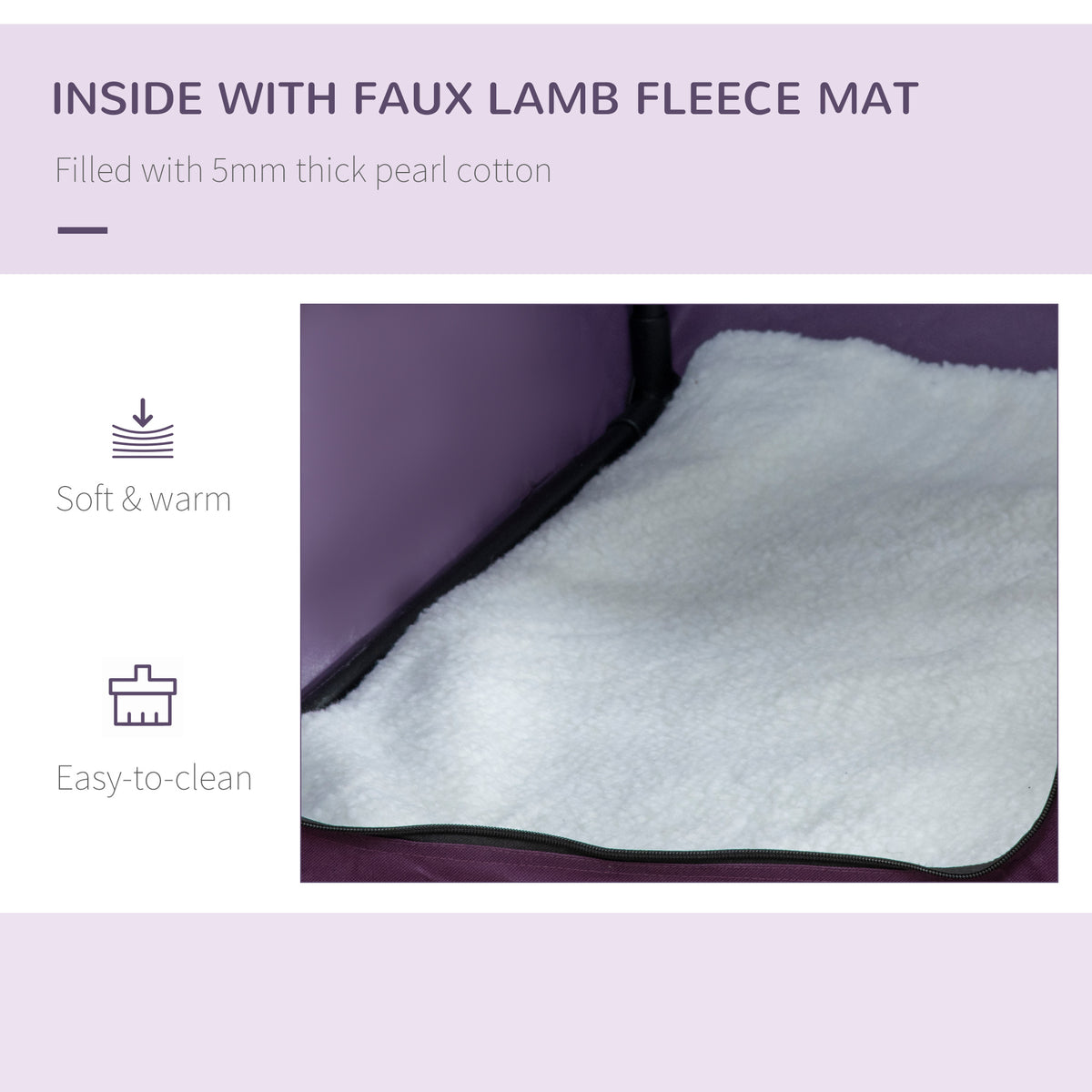 Pet carrier with cushion – image 4