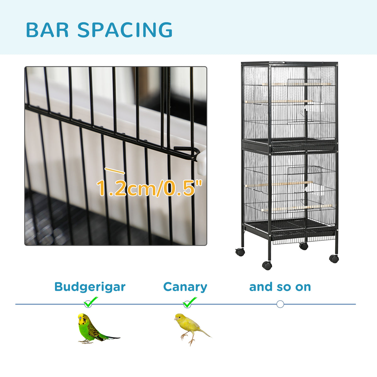 Wheeled bird aviary – image 2