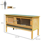 Rabbit and guinea pig hutch – image 3