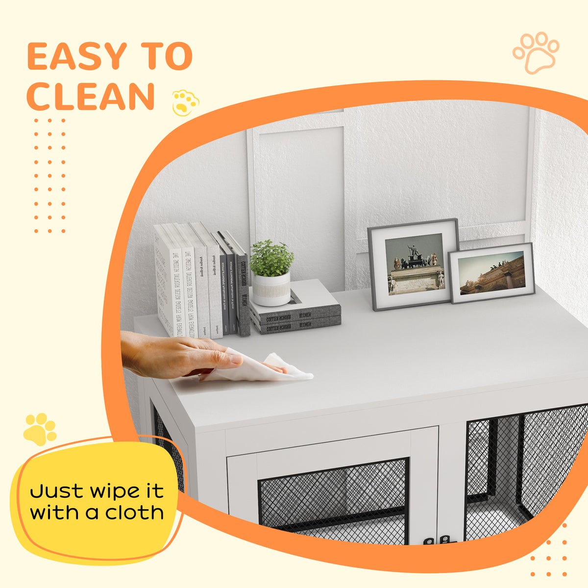 Dog crate side table – image 3