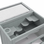 Hamster cage – grey – image 3