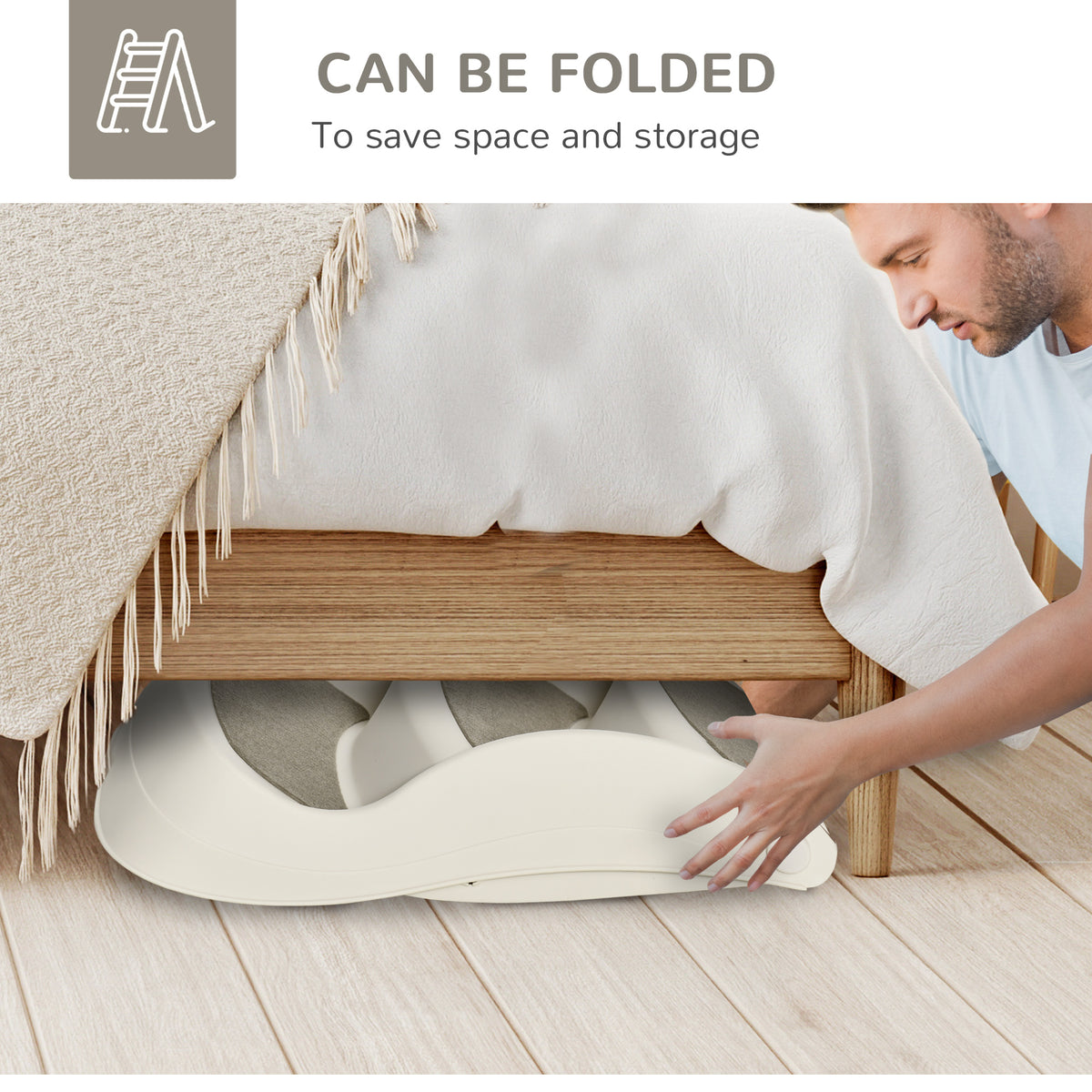 Folding three-step dog stairs – image 5