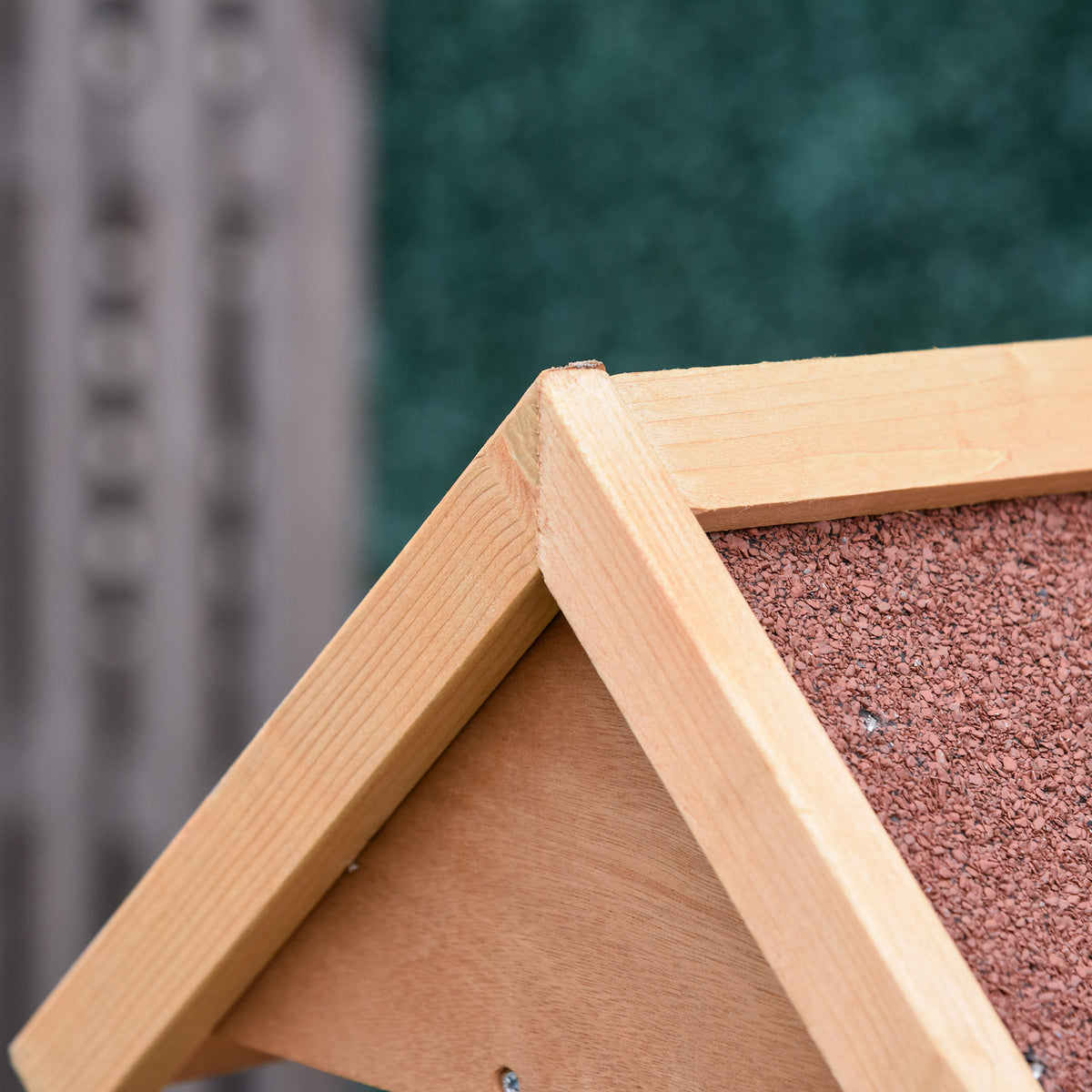 Freestanding wooden bird table – image 3