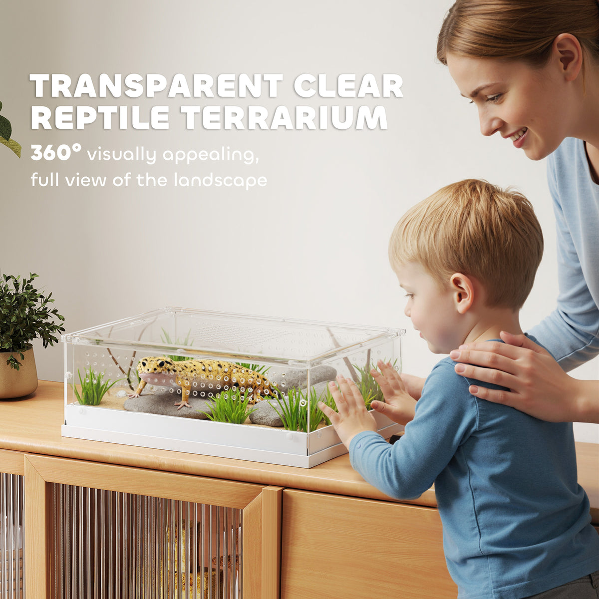 Acrylic reptile terrarium – image 5