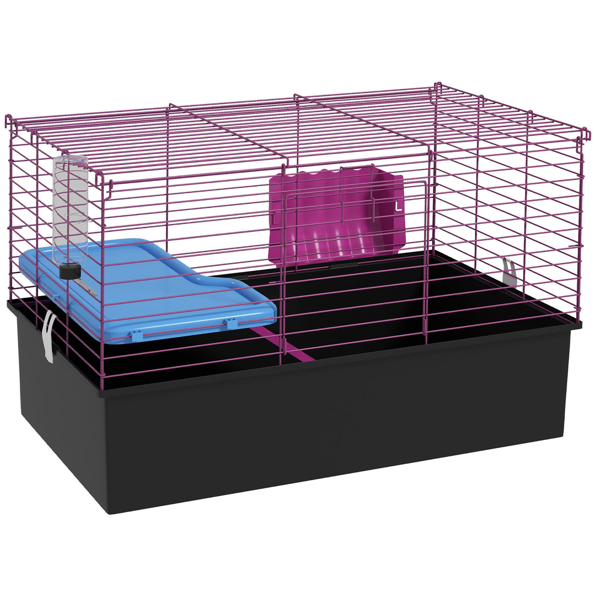 PawHut Small Animal Cage with Ramp – 71cm – product view 1