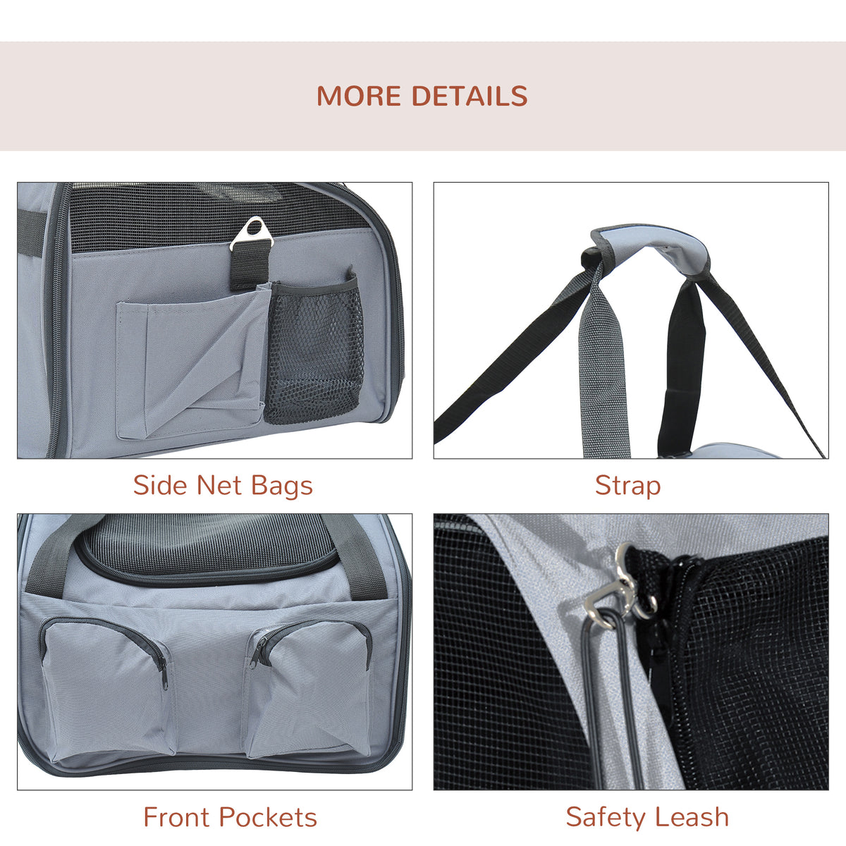 Pet carrier bag and car seat – image 3