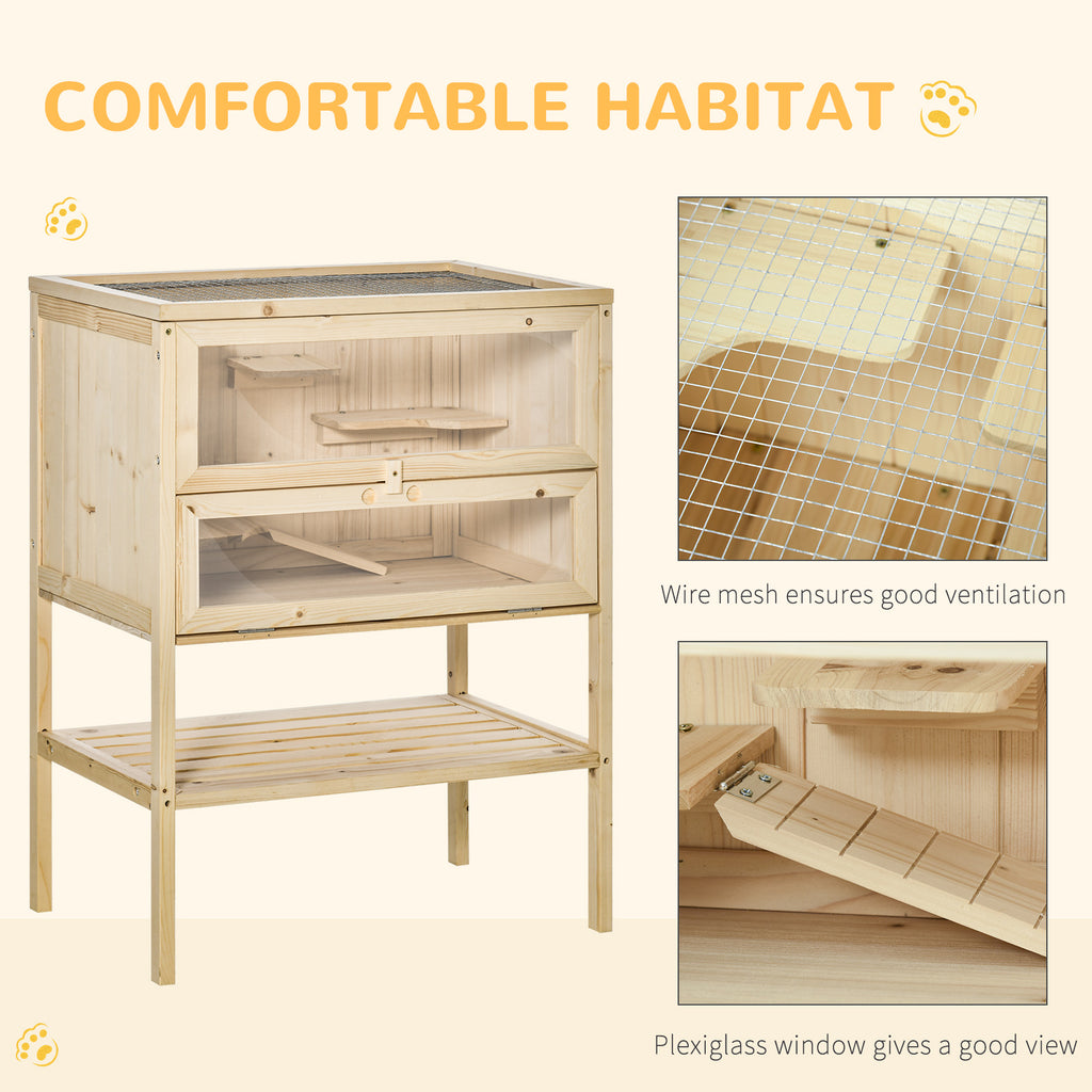Wooden hamster cage – image 3
