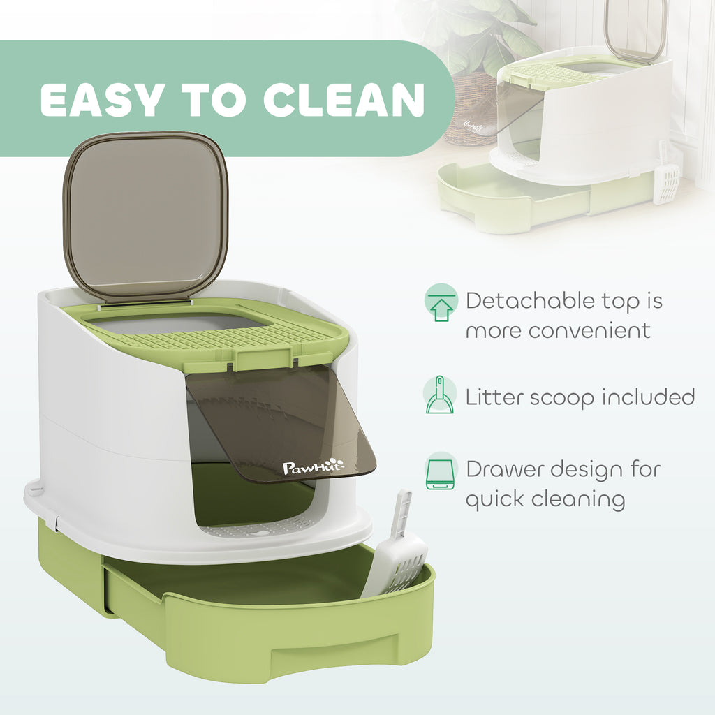 Top-entry cat litter box – image 4