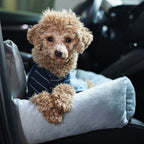 Plush dog car booster seat – image 2