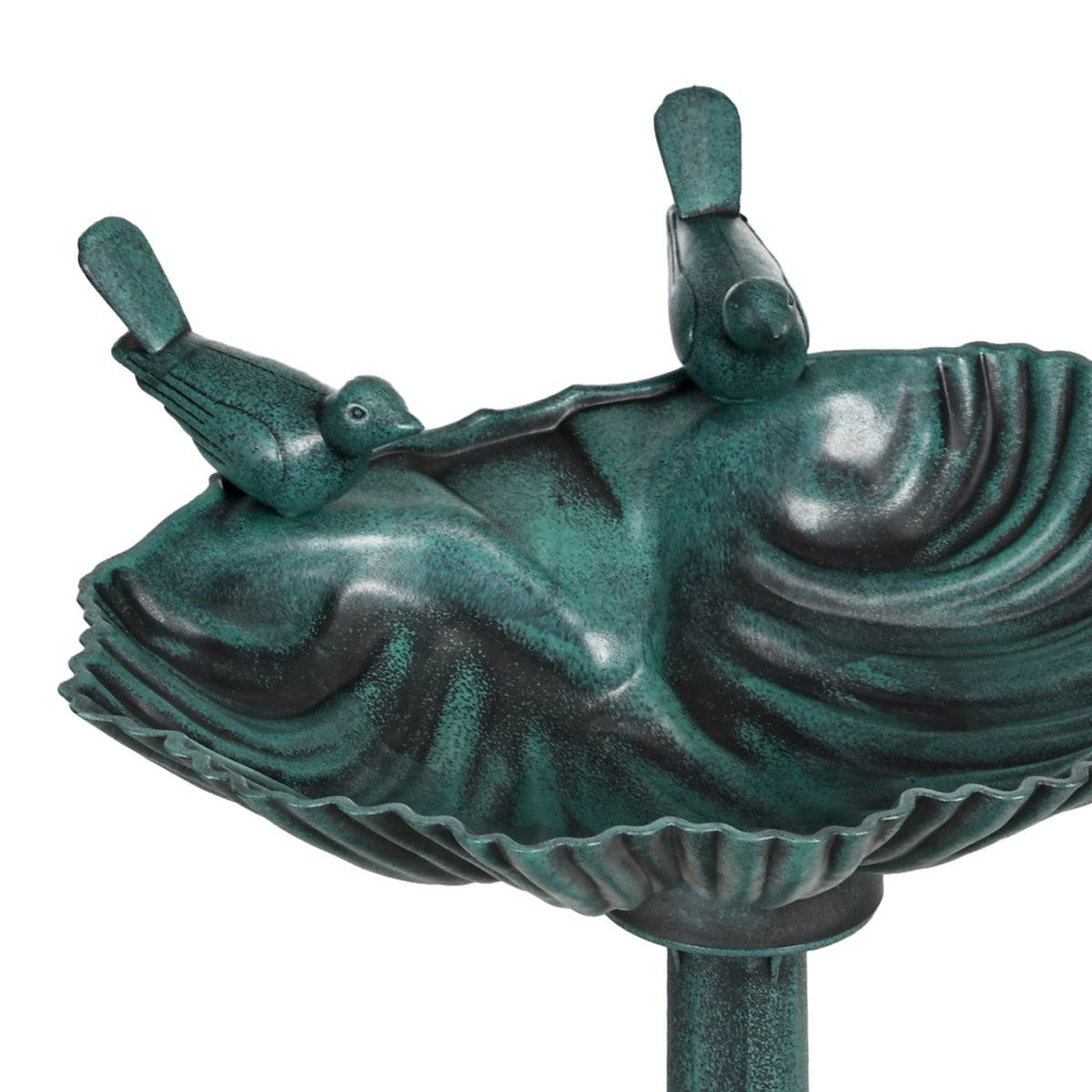 Garden bird bath – green – image 1