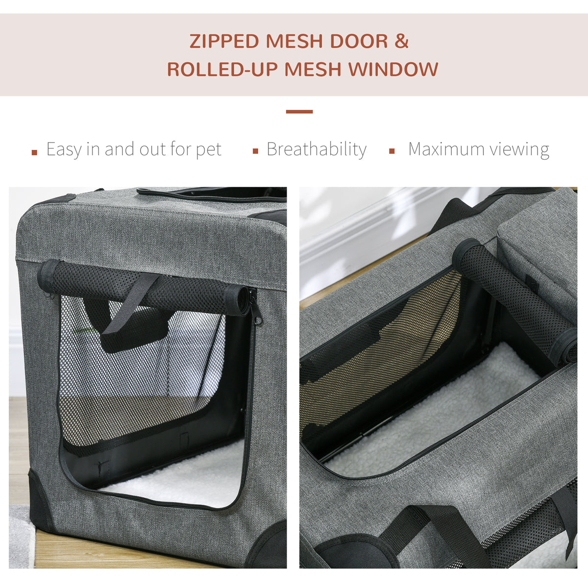 Pet carrier bag – image 3