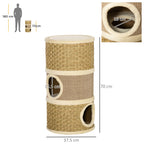 PawHut Cat Scratching Barrel – 70cm – product view 3