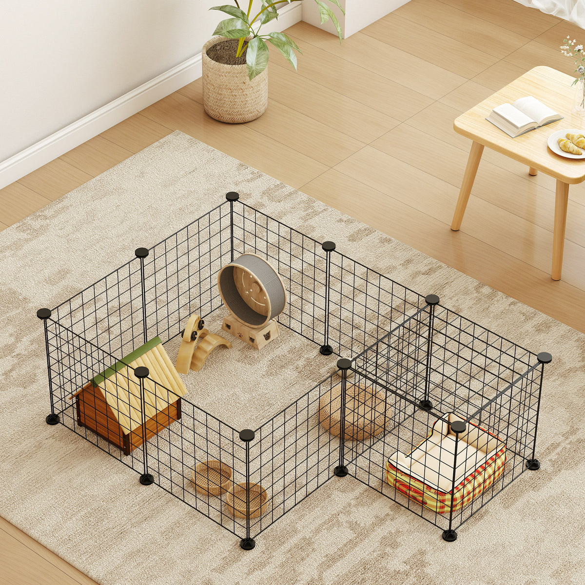 12-panel small pet playpen – image 2