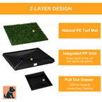 PawHut Grass Dog Toilet Tray – 63 × 51cm – product view 5