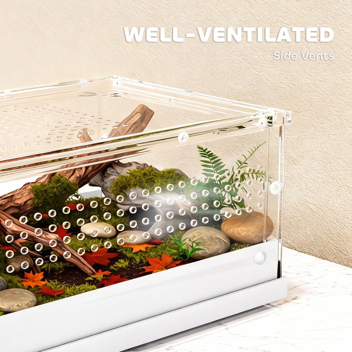 Acrylic reptile terrarium – image 3