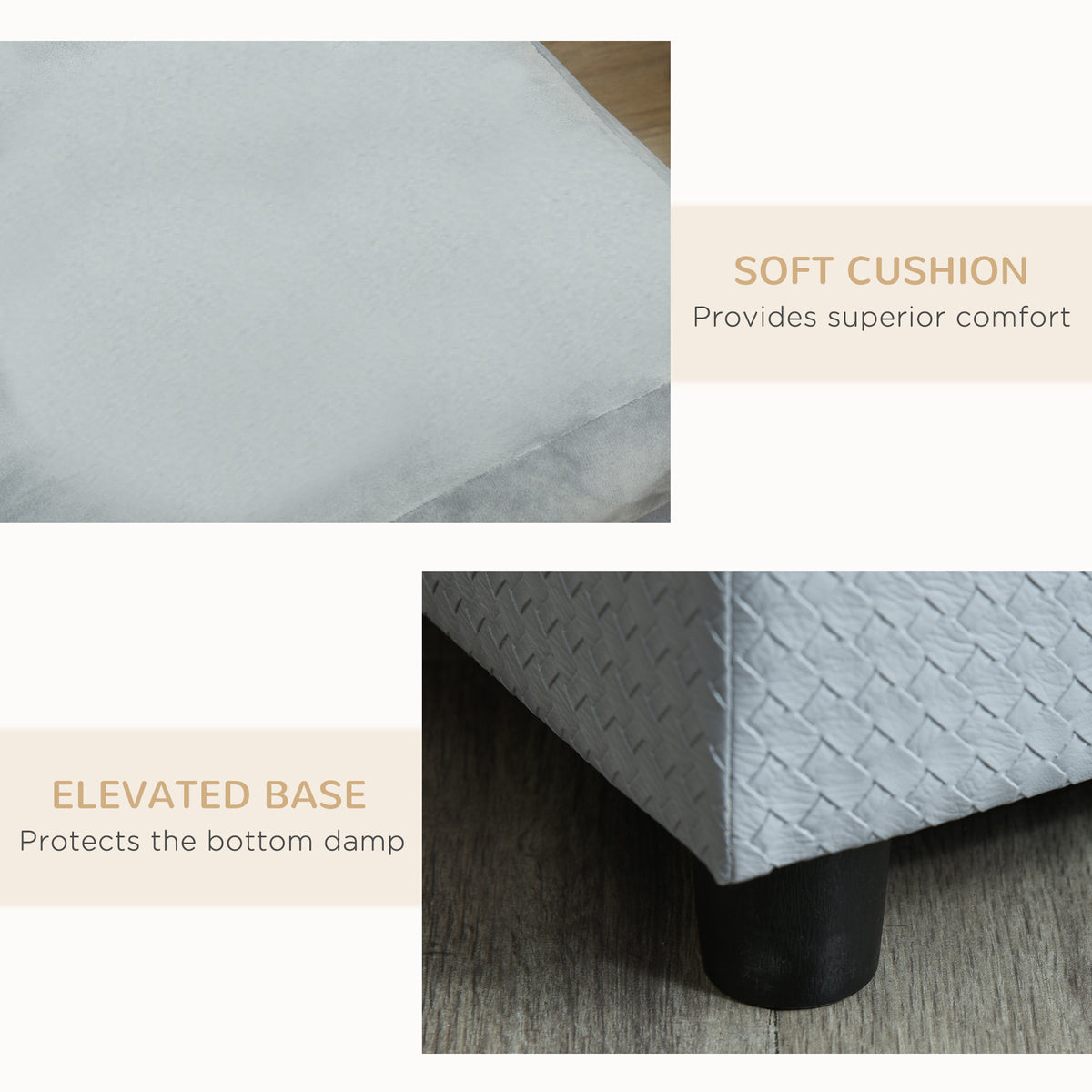 Pet sofa chair with storage – image 2