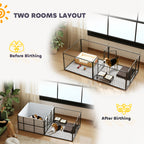 Seven-panel dog playpen – image 4