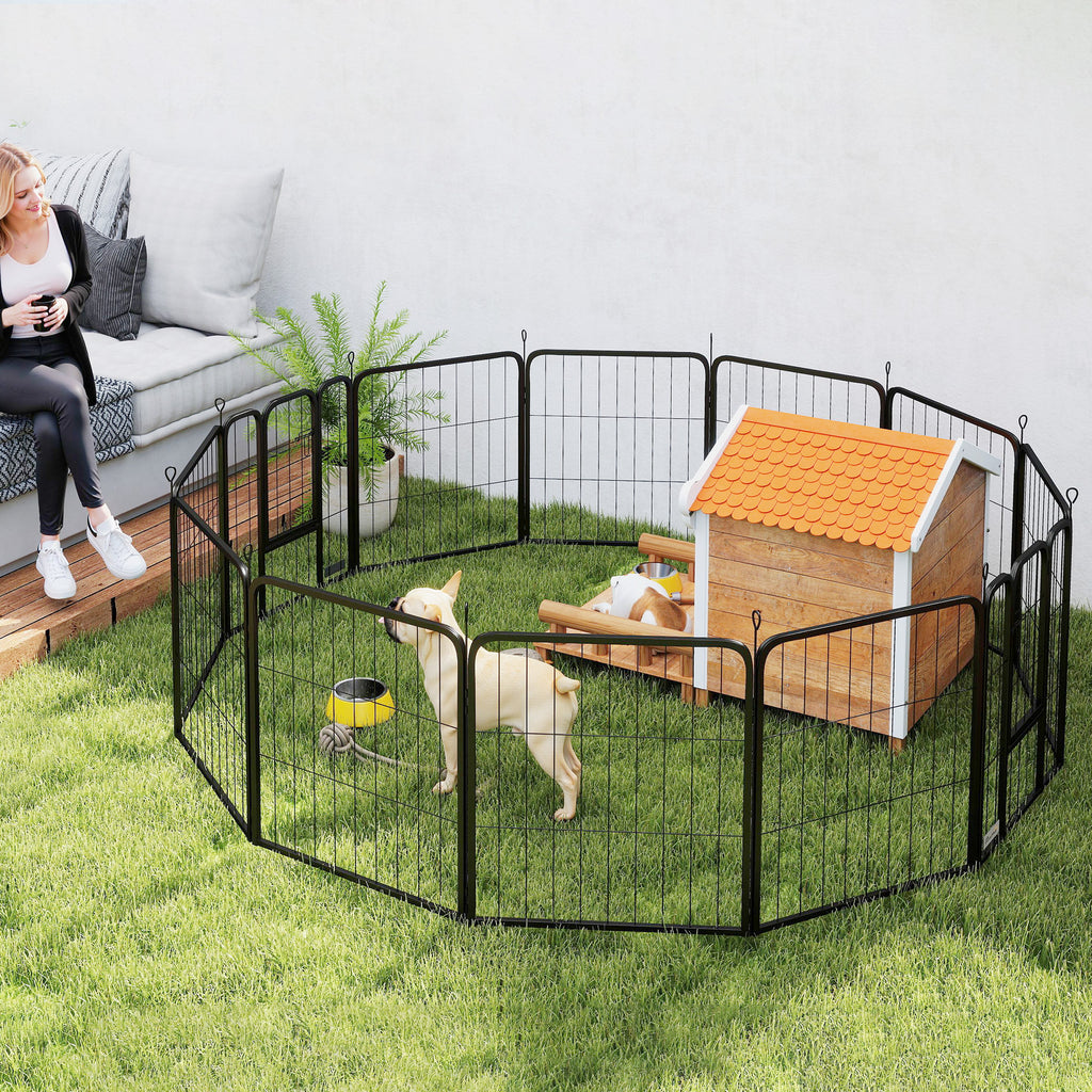 12-panel dog playpen – image 1