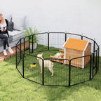 12-panel dog playpen – image 1