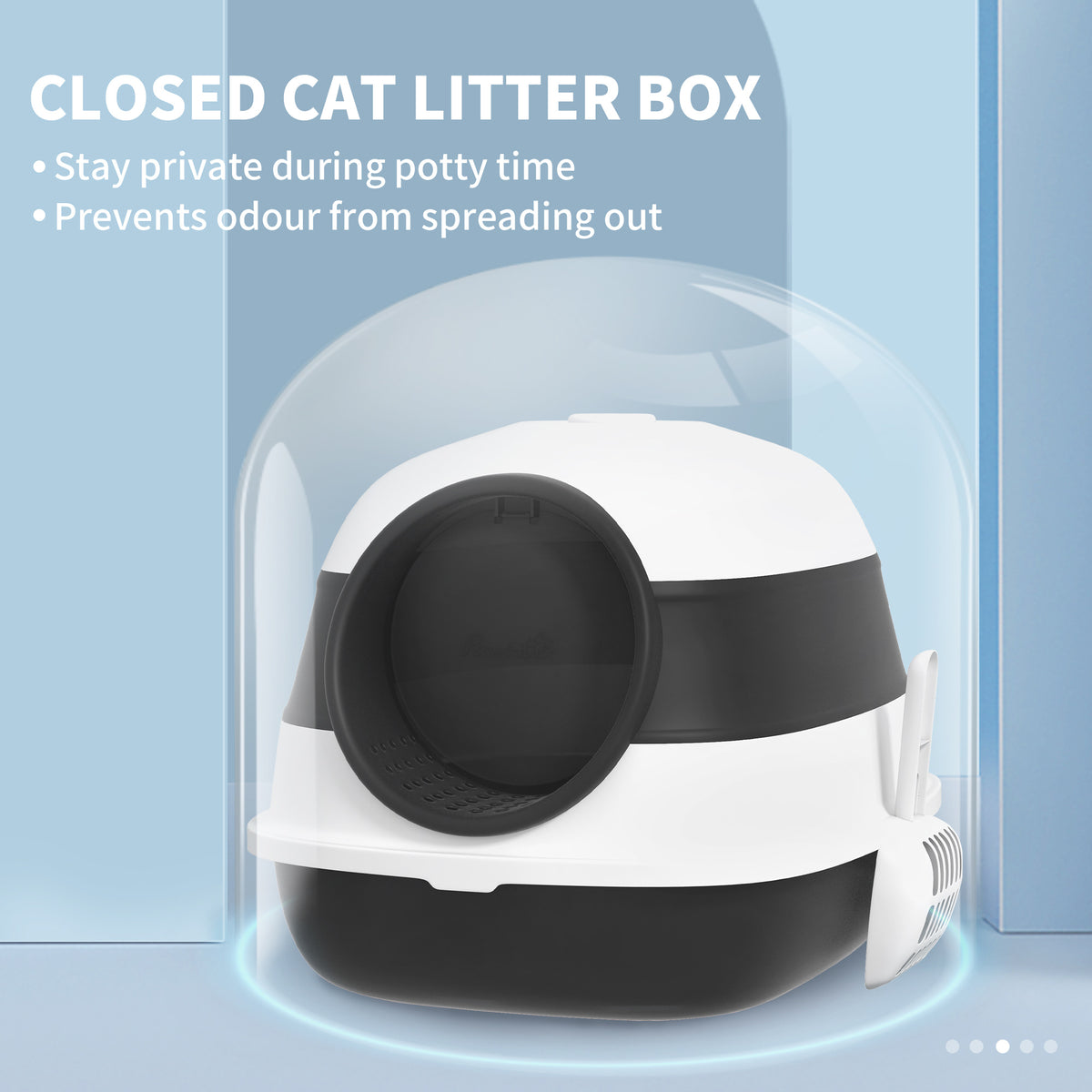 Folding cat litter tray – image 4