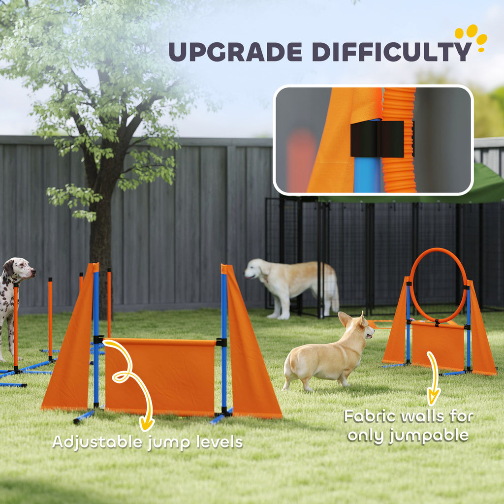 Orange dog agility set – image 4