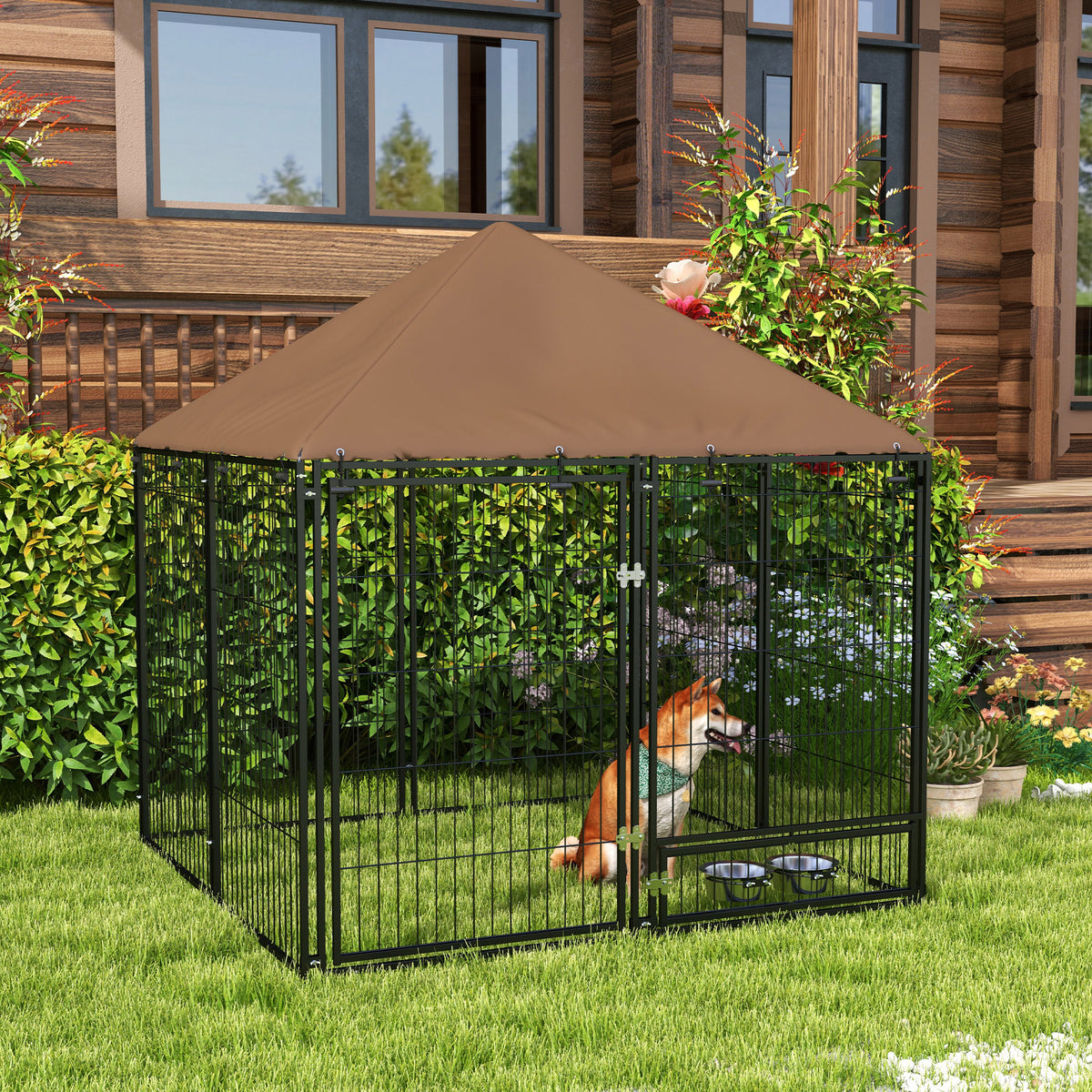 Outdoor dog kennel playpen – image 2