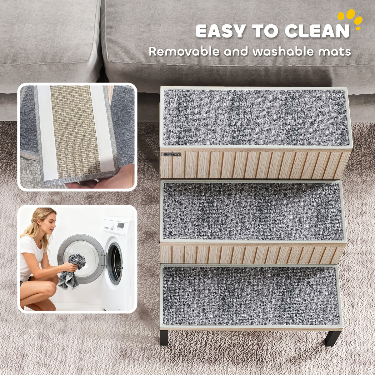 Pet stairs with storage – image 4