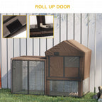 Rabbit hutch cover – brown – image 4