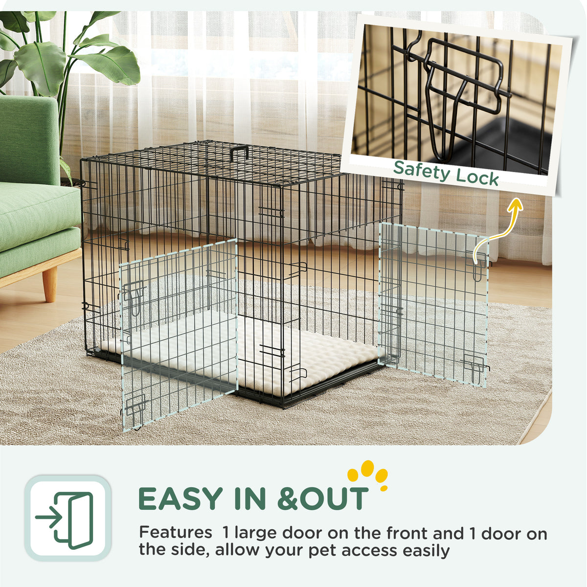 Folding dog crate – image 4