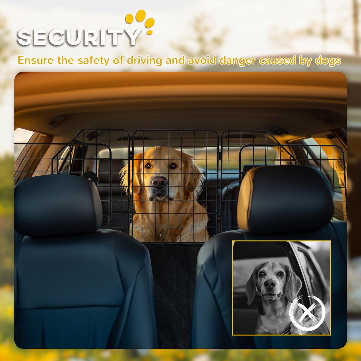 Adjustable dog guard for cars and vans – image 3