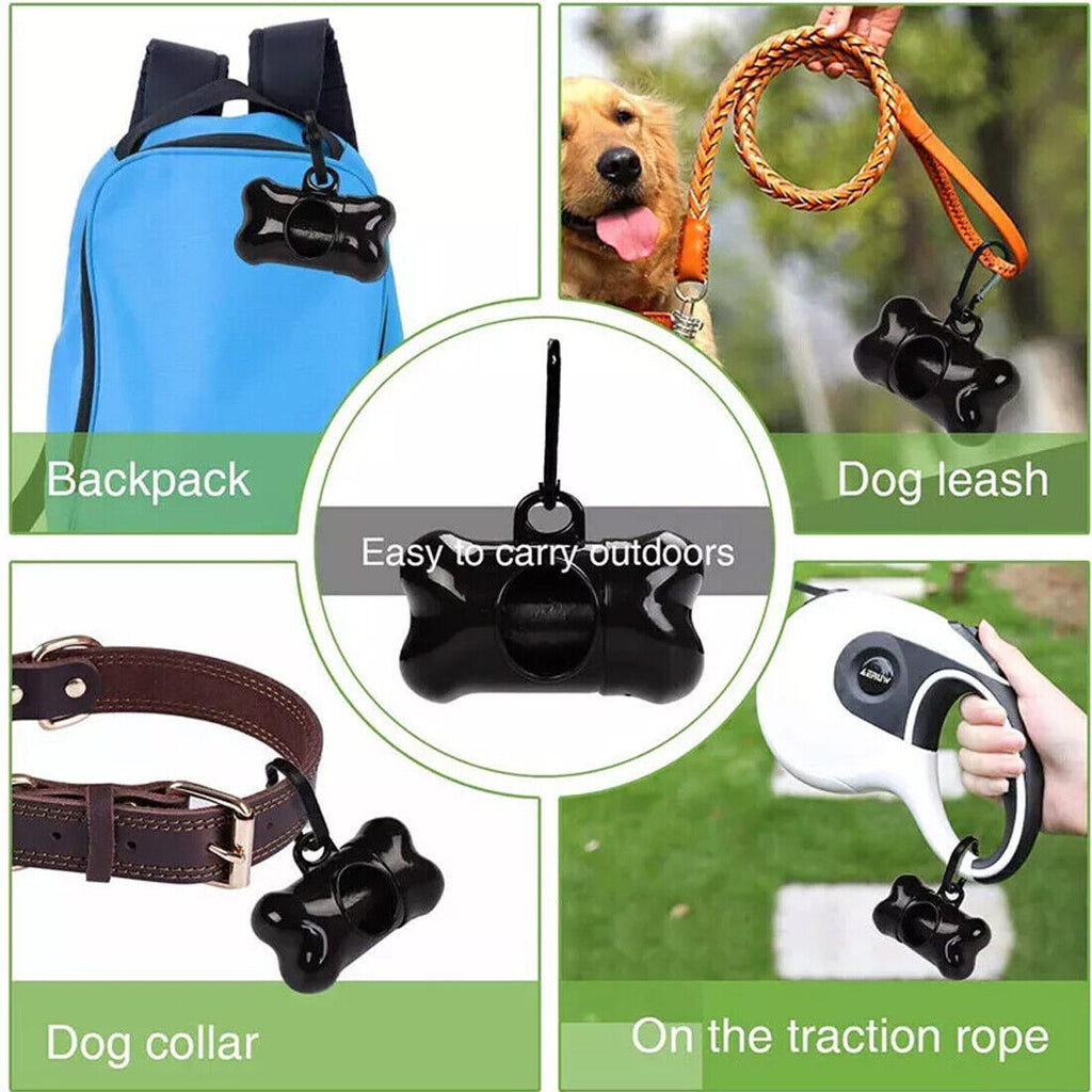 Dog Poo Bags & Dispenser – 1,100 Bags – product view 6