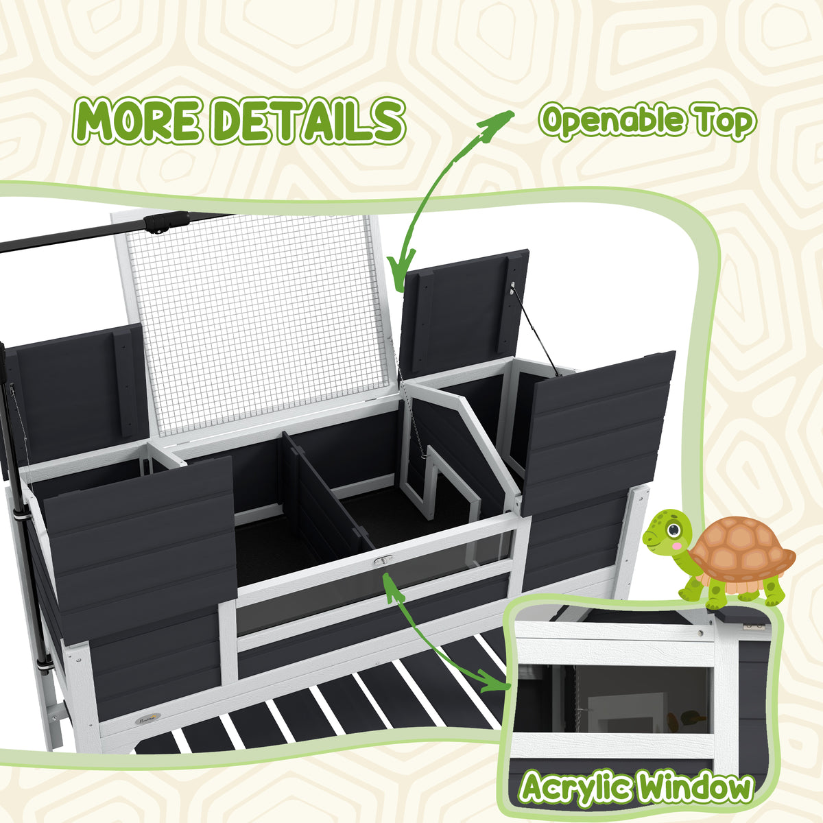 Wooden tortoise enclosure – image 1