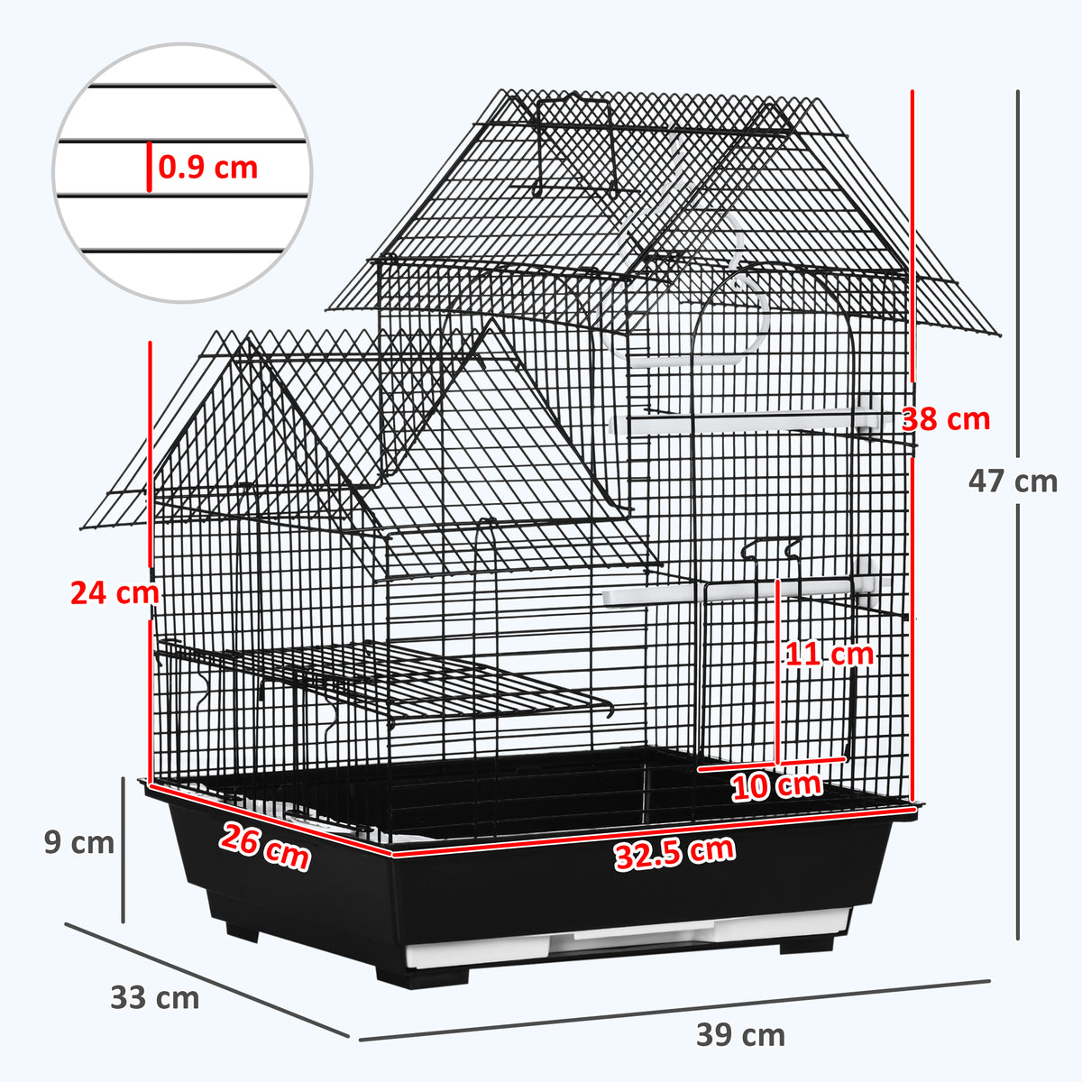 PawHut small bird cage – image 5
