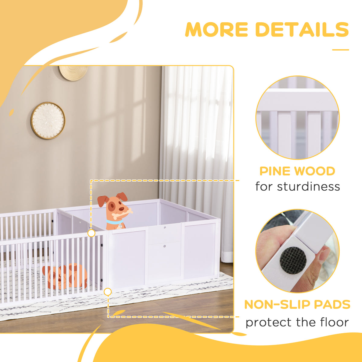 Two-room puppy playpen – image 4