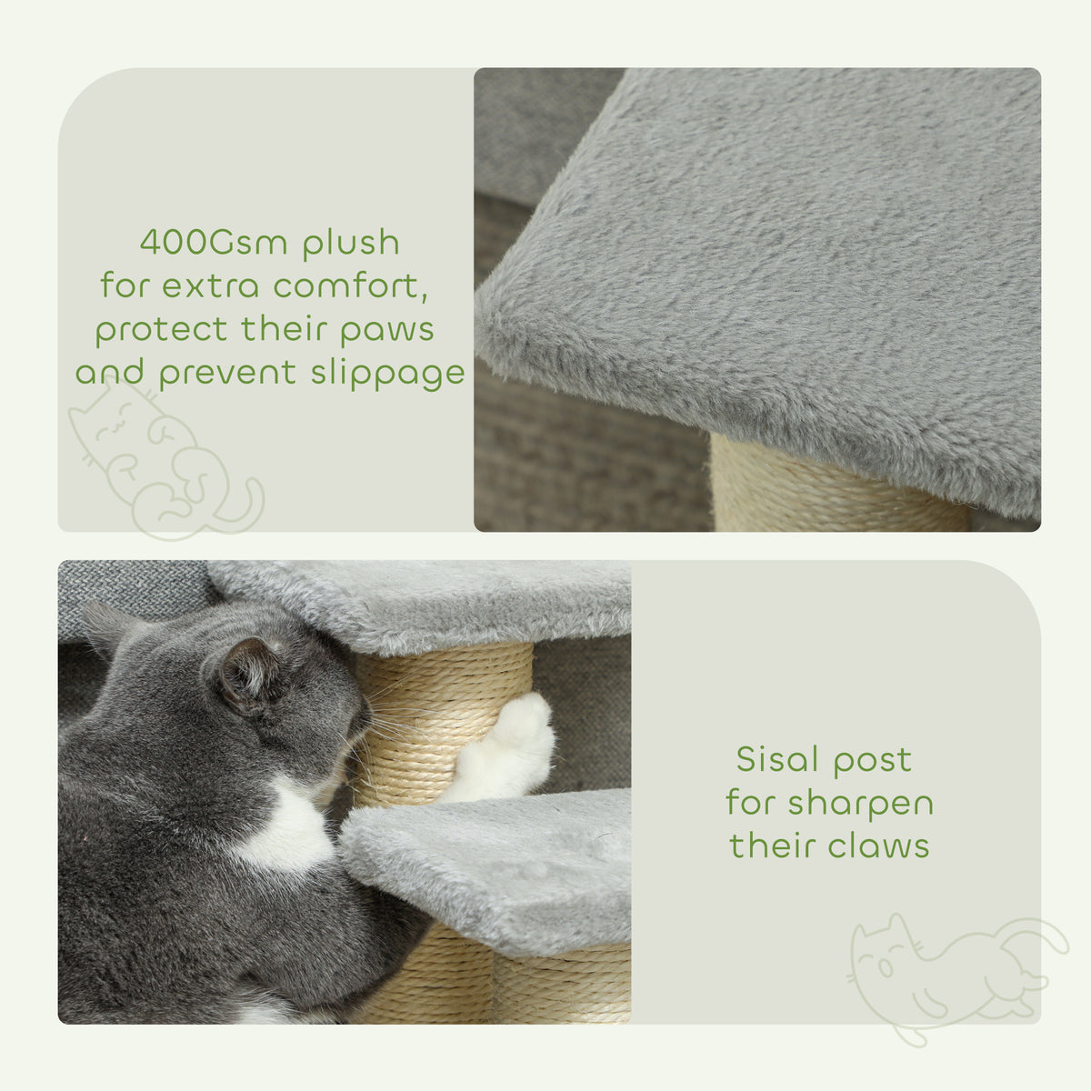 Three-step pet stairs – image 4