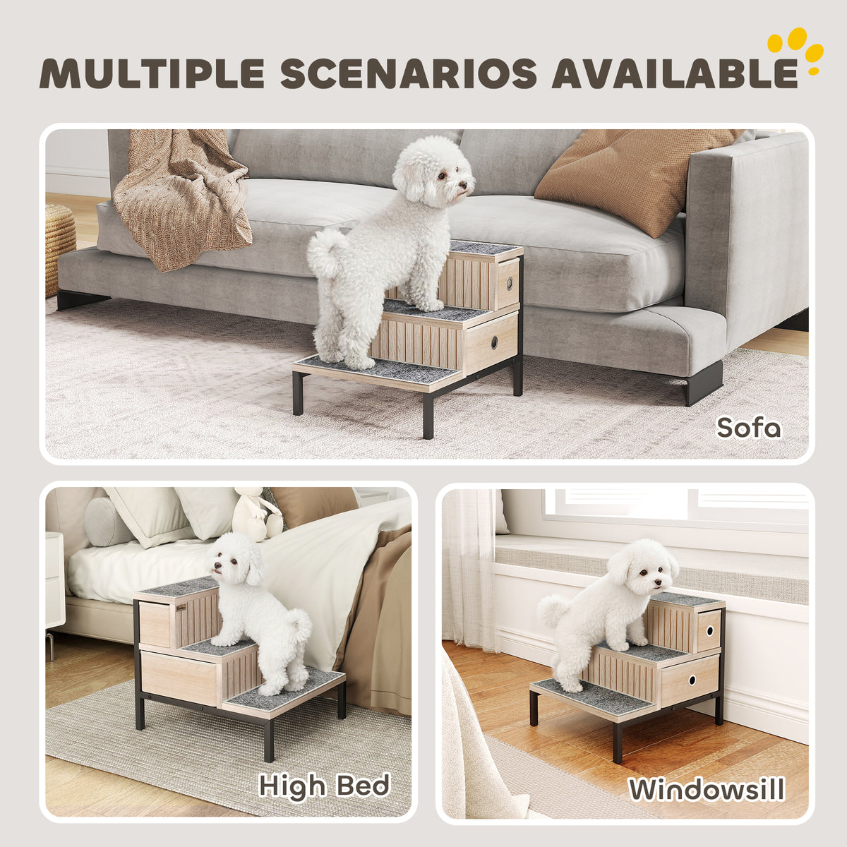 Pet stairs with storage – image 5