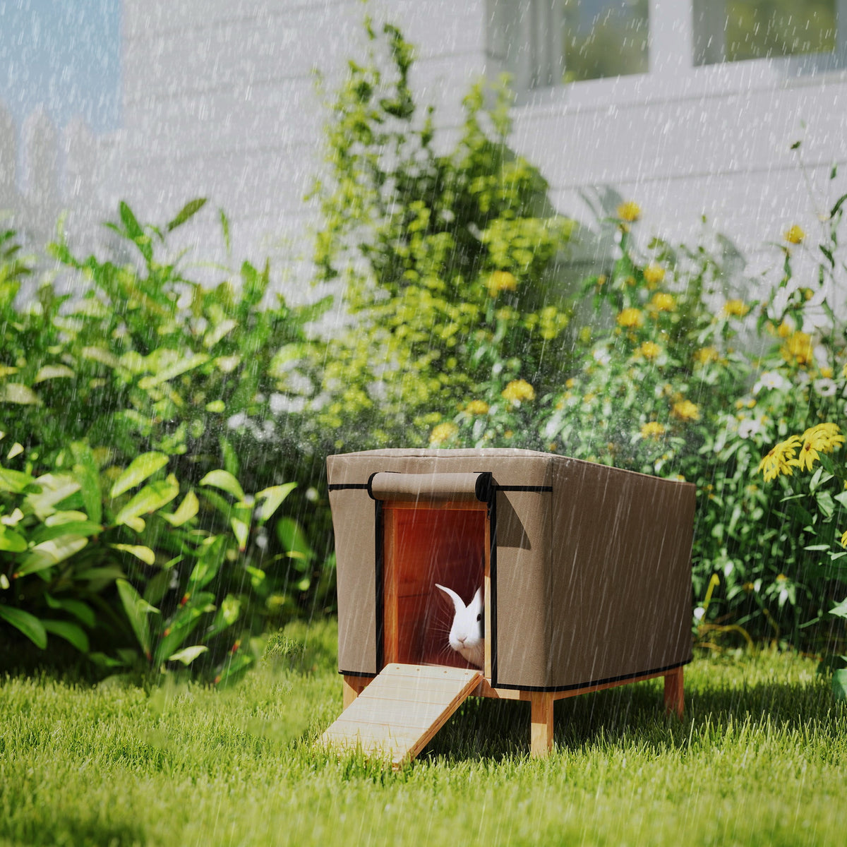 Rabbit hutch cover – image 5