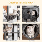 Floor-to-ceiling cat tree – image 4