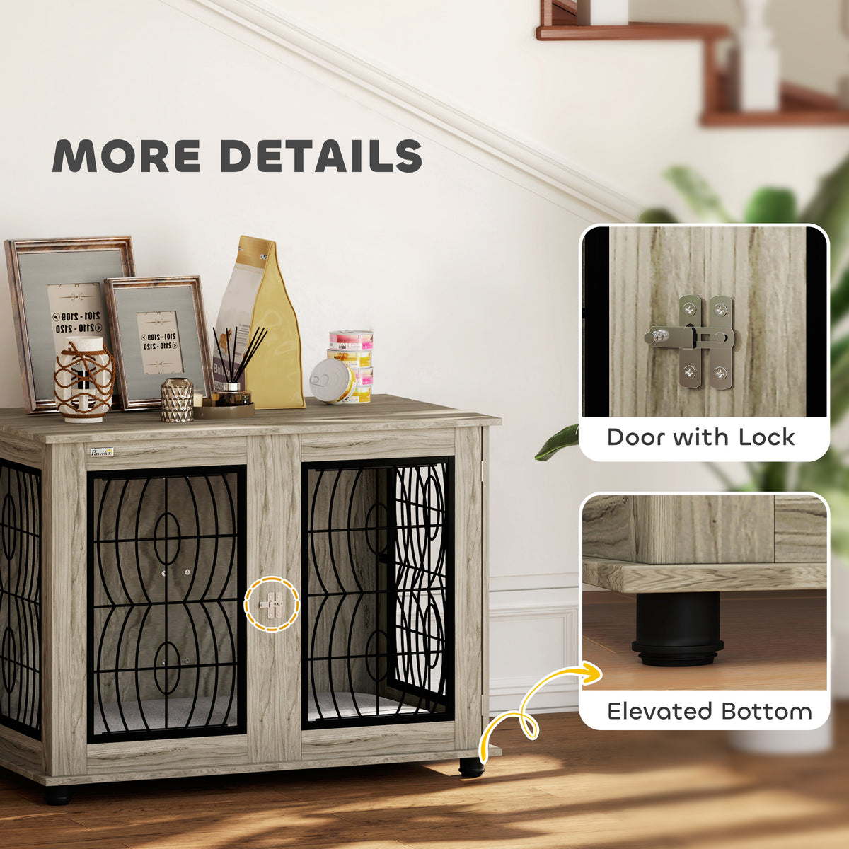 Dog crate end table – image 1