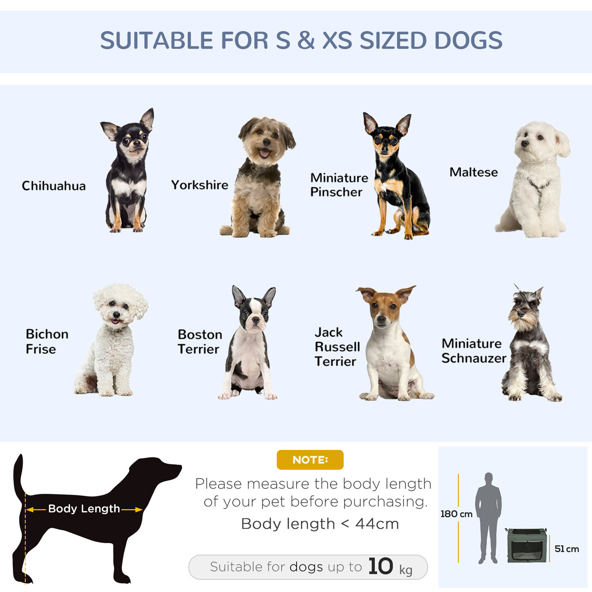 Pet carrier with cushion for small dogs – image 4