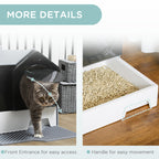 Hooded cat litter box – image 3