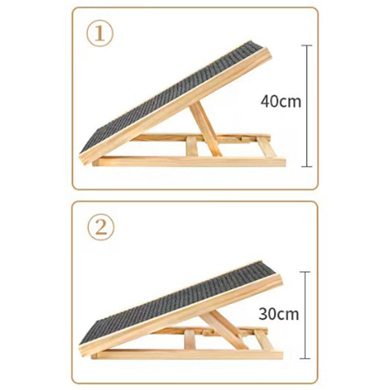 Folding wooden pet ramp – image 4