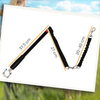 PawHut Bicycle Dog Lead with Elastic Section – product view 3