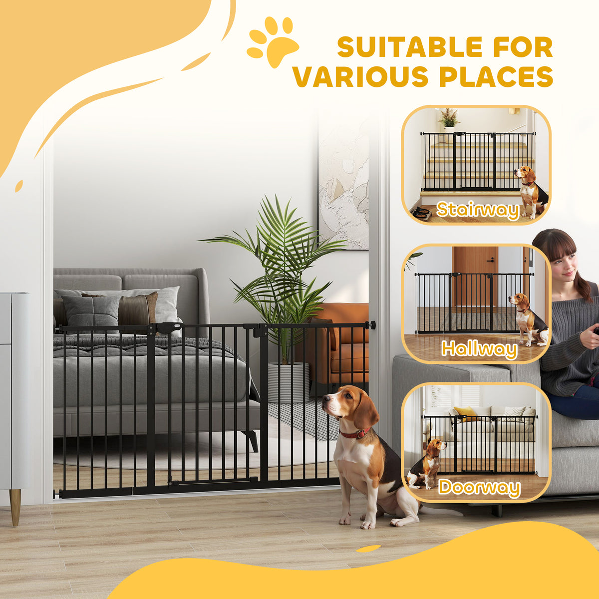 Adjustable safety gate – image 1