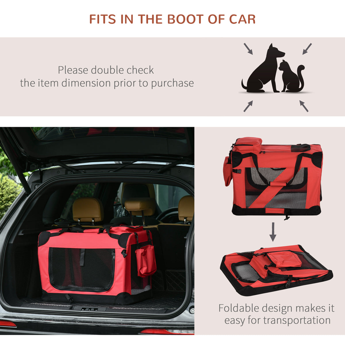 Soft-sided pet carrier – image 2