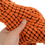 Plush squeaky dinosaur dog toy – image 3