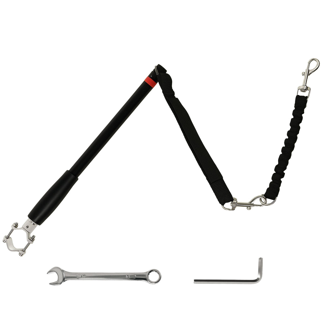 PawHut Bicycle Dog Lead with Elastic Section – product view 1
