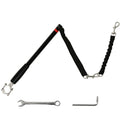 PawHut Bicycle Dog Lead with Elastic Section – product view 1